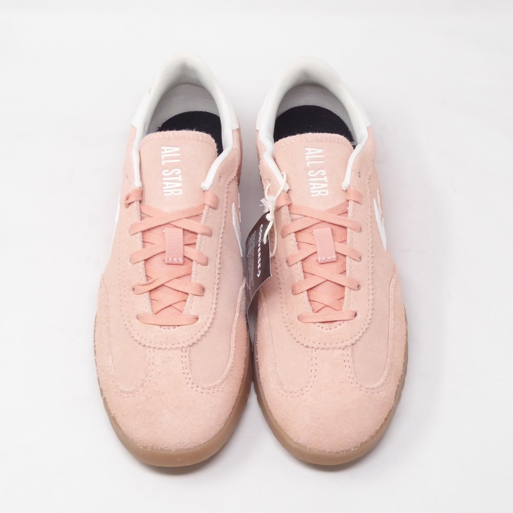 Converse Women Run Star Trainer Sneaker Flamingo Pink Suede Gum Sole A11506C 6.5 - Picture 3 of 9